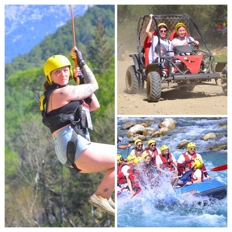 3’ü 1 Arada: Tazı Kanyonu, Rafting ve Zipline Macerası