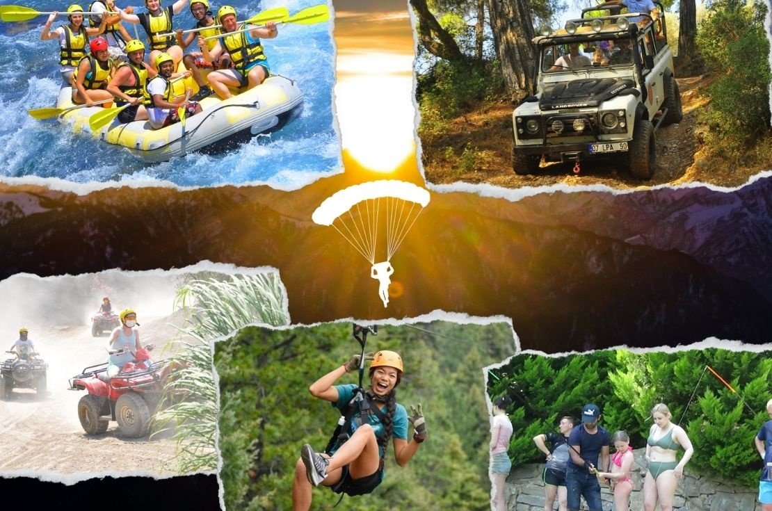 5’i 1 Arada Mega Macera: Rafting, Jeep, Zipline ve Quad/Buggy